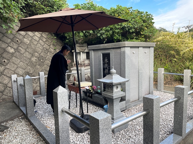 そよかぜ霊園　永代供養墓　彼岸法要