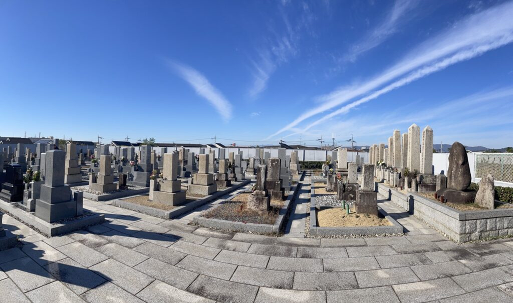 津之江墓地　2025　秋